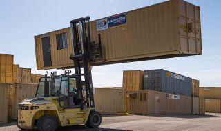 used shipper containers